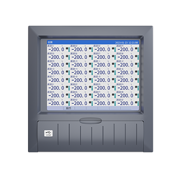 和记官方网站MIK-R8000D 1-40路 10.4英寸 彩屏 无纸记录仪 USB