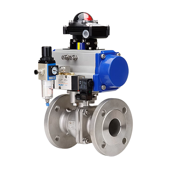 和记官方网站-气动法兰球阀 流体控制